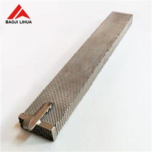 Cesta de Titânio Gr2 para anodização